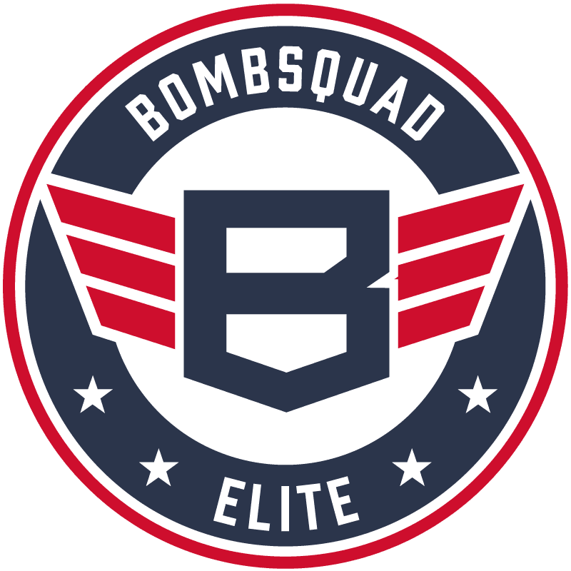 bomb squad elite logo - youth baseball leagues