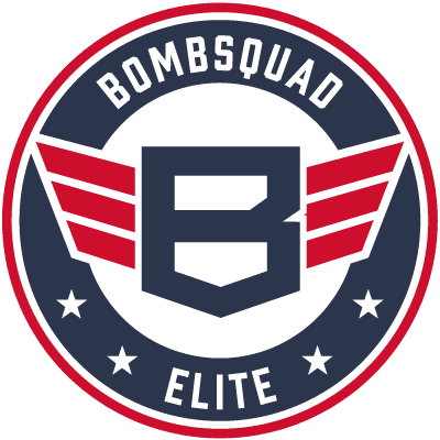 bomb squad elite logo - youth baseball leagues